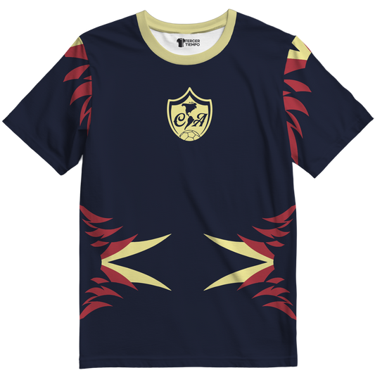 Playera America Plumas Azul