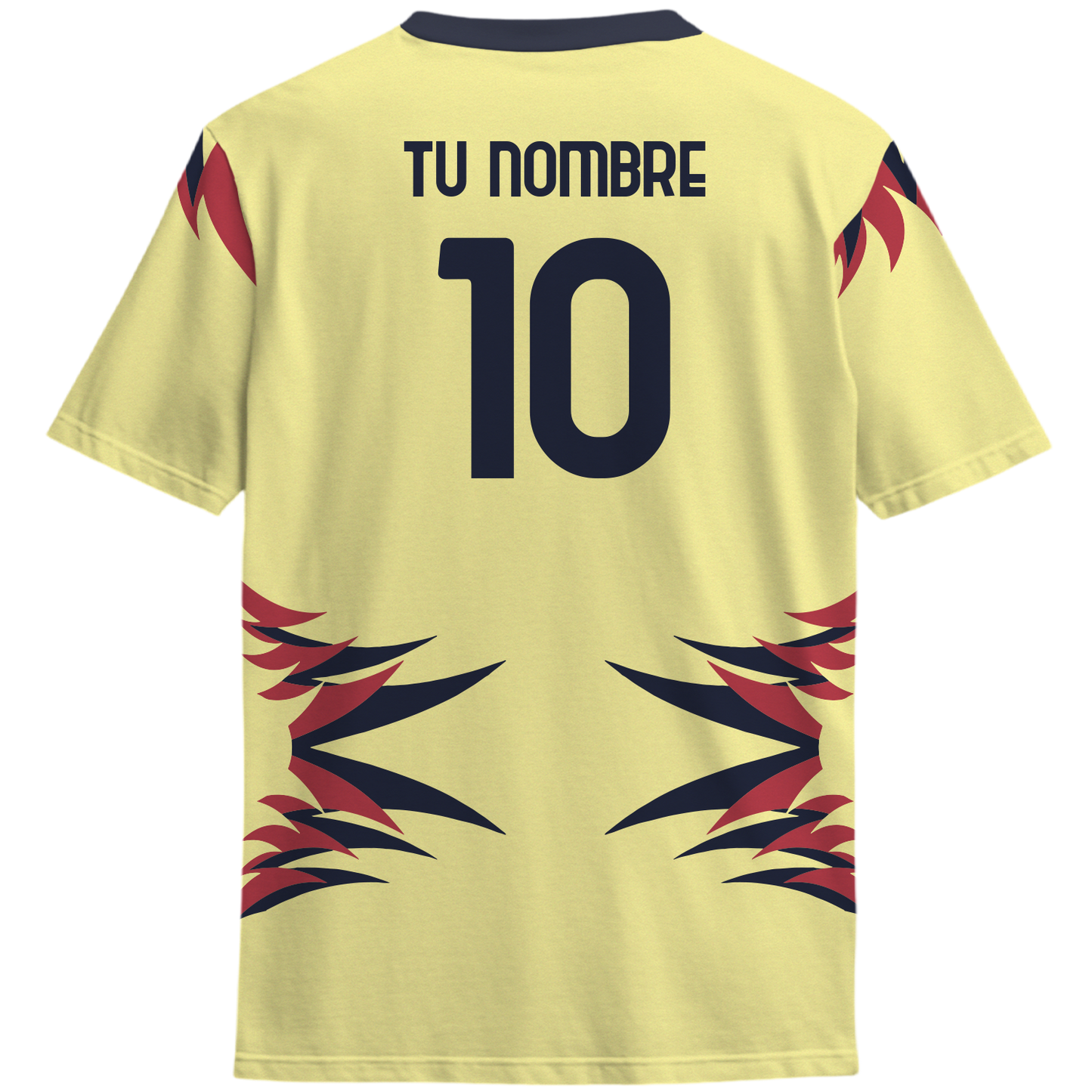 Playera America Plumas Amarilla
