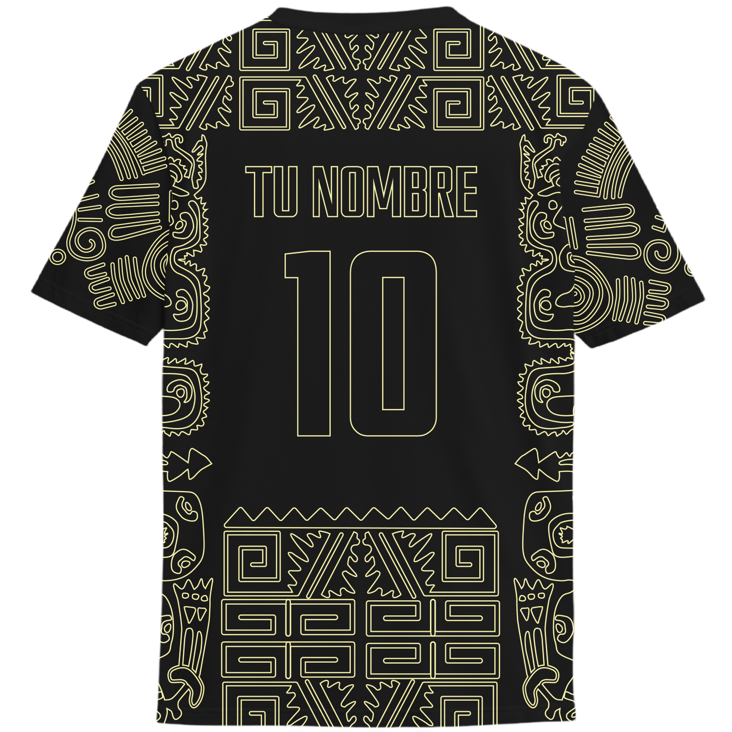 Playera America Símbolos Negra