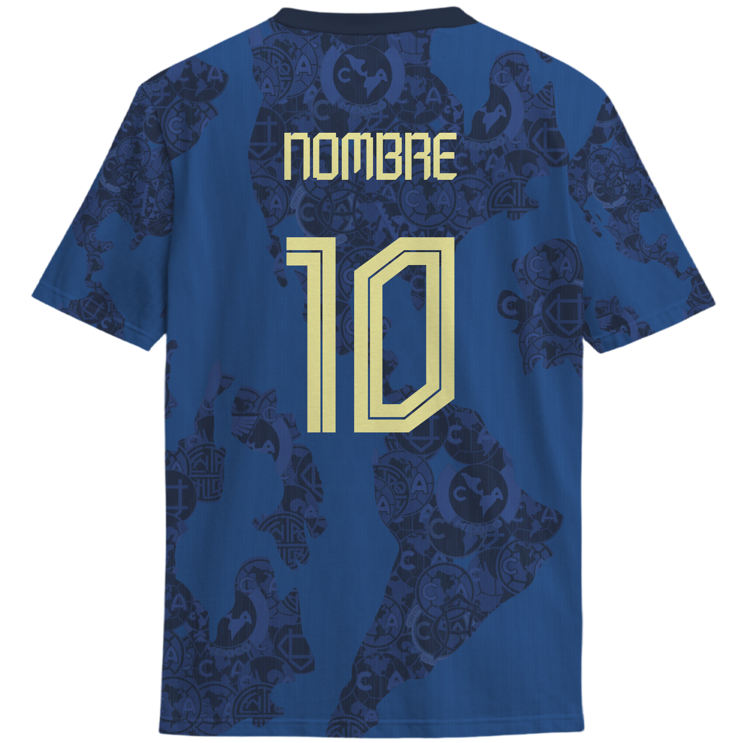 Playera America Visitante 25 azul