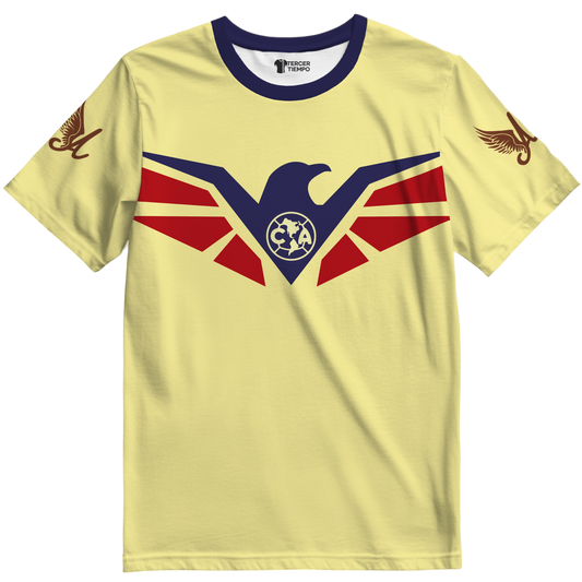 Playera America alas amarilla