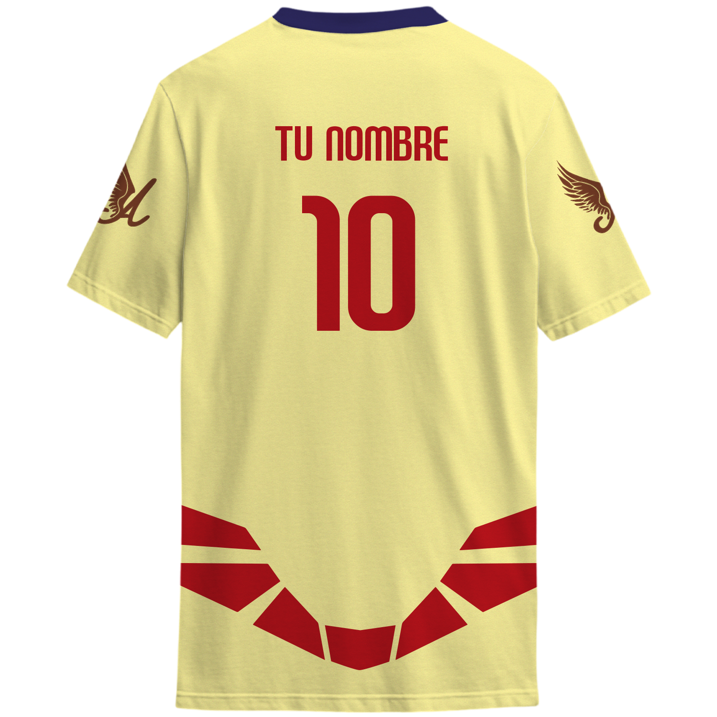 Playera America alas amarilla