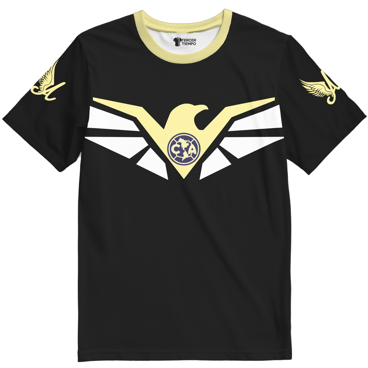 Playera America alas negra