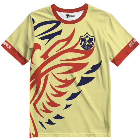 Playera America Fenix Amarilla