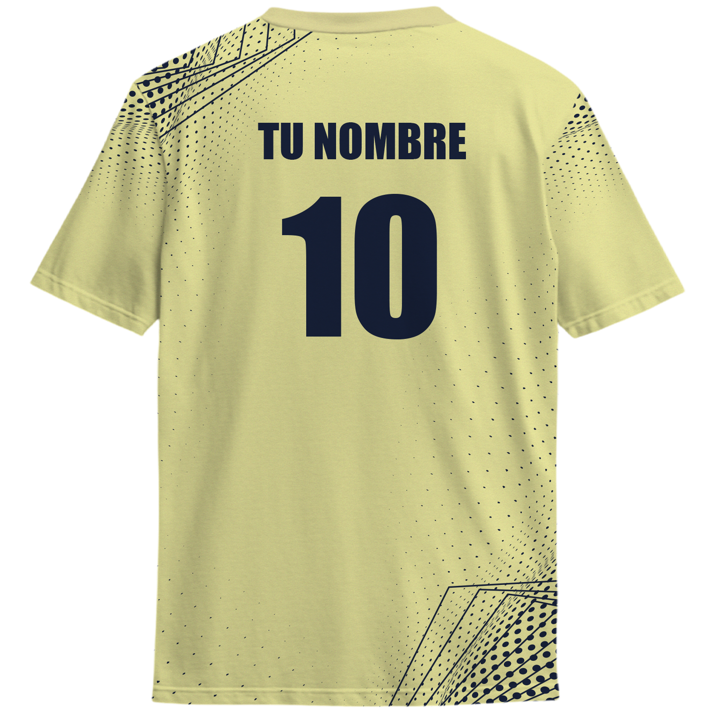 Playera America tricampeon amor eterno Amarilla