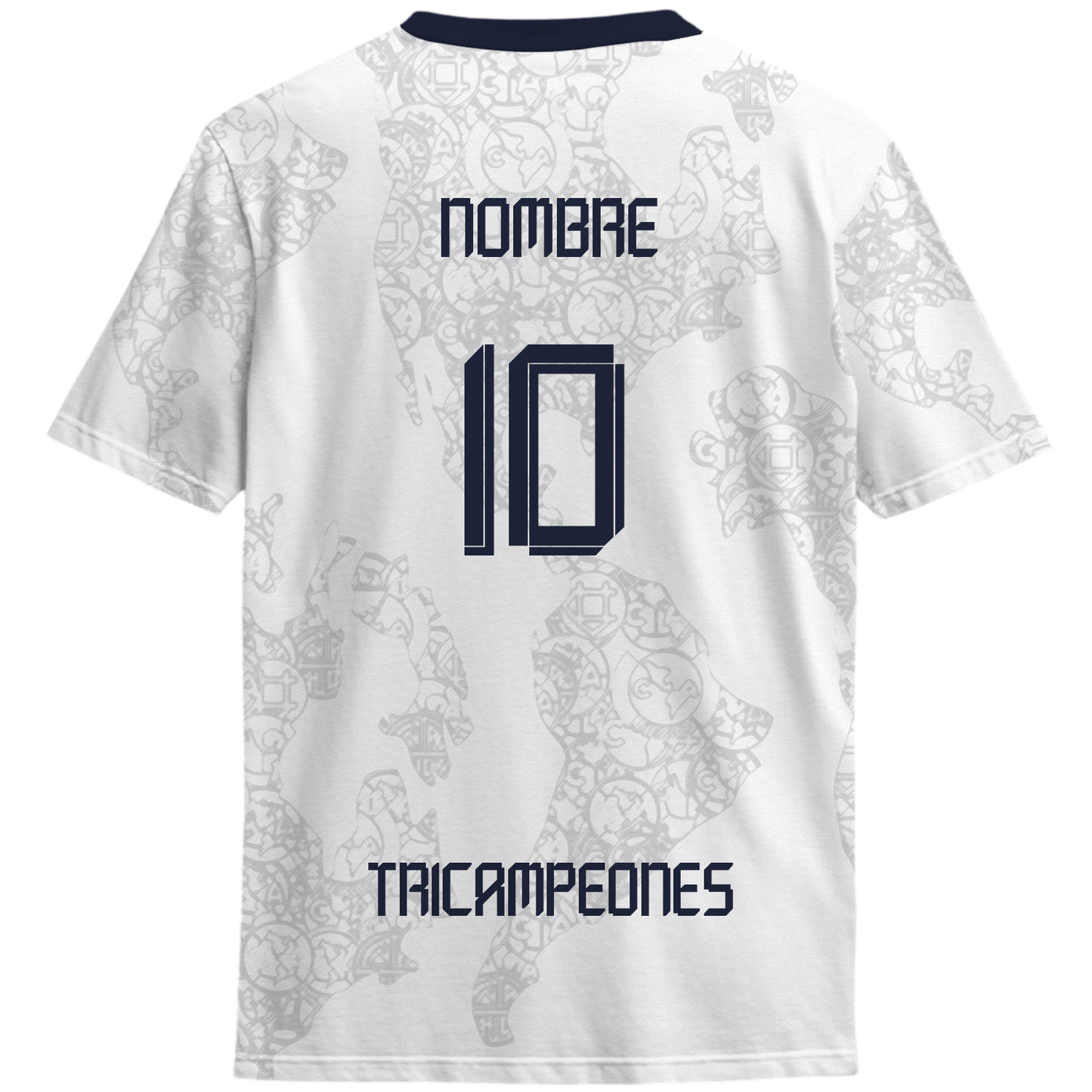 Playera America Tricampeon Blanca