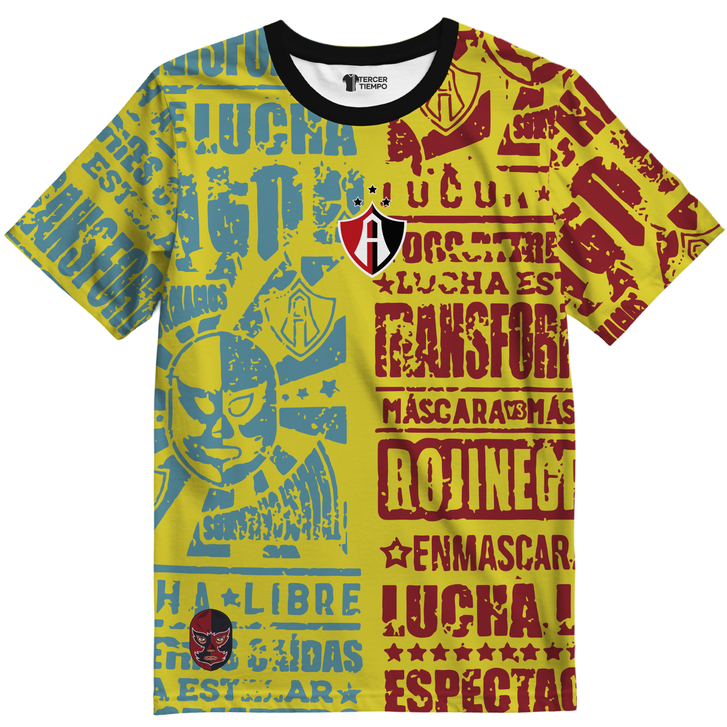 Playera Atlas Luchas