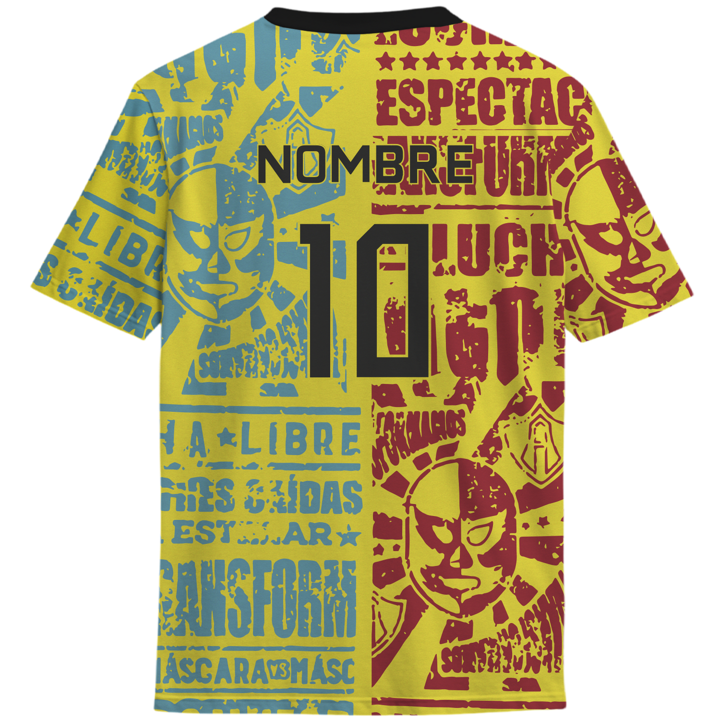 Playera Atlas Luchas