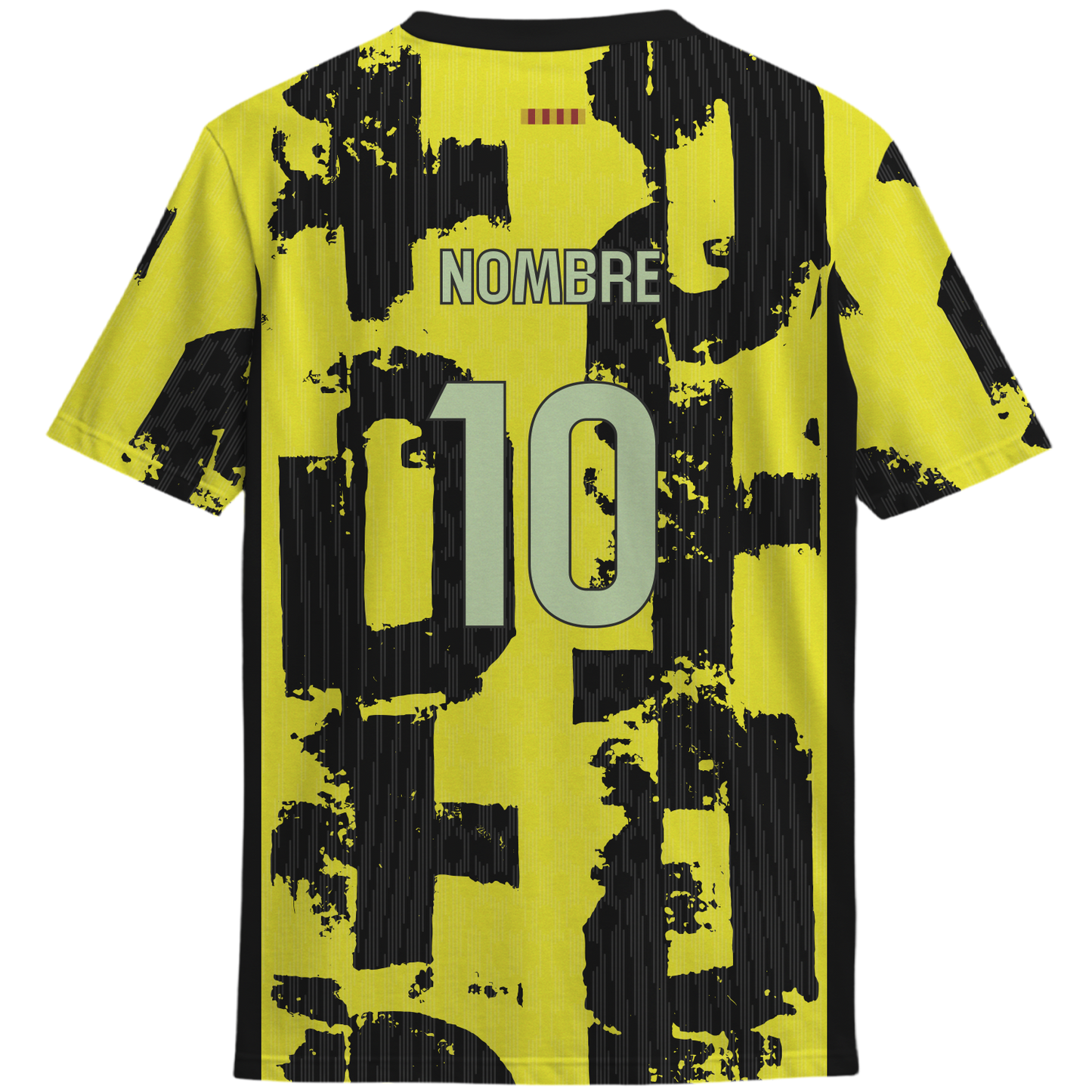 Playera Barcelona Tercero 25 Negra
