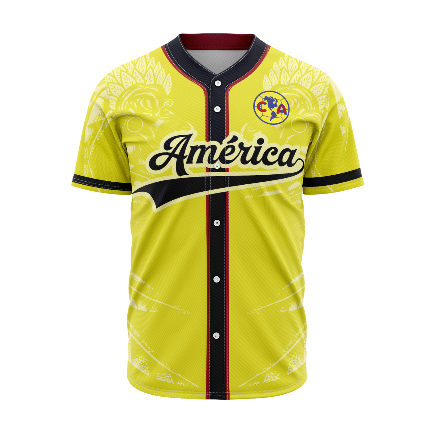 Beisbolera America Visitante Amarilla