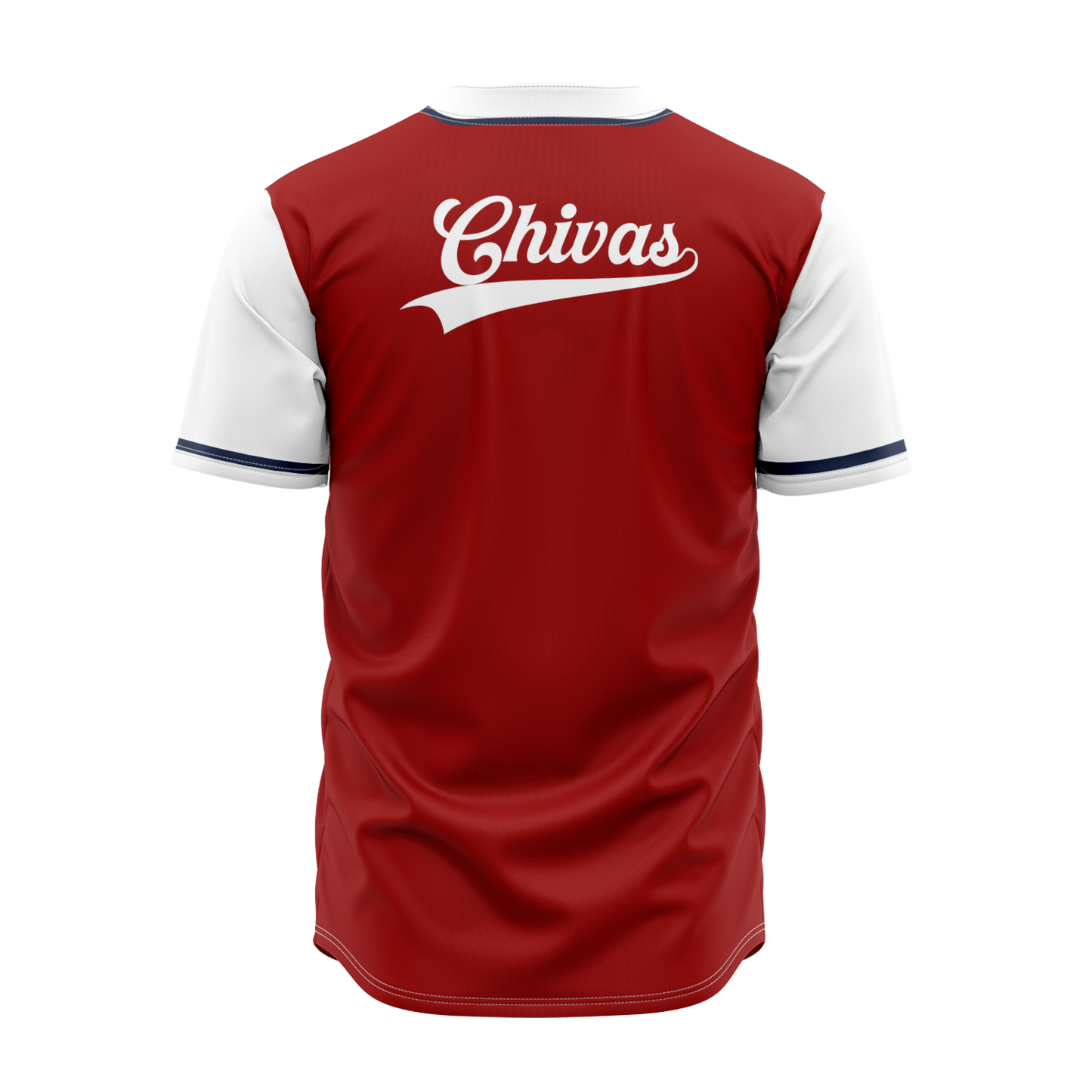 Beisbolera Chivas Blanca y roja