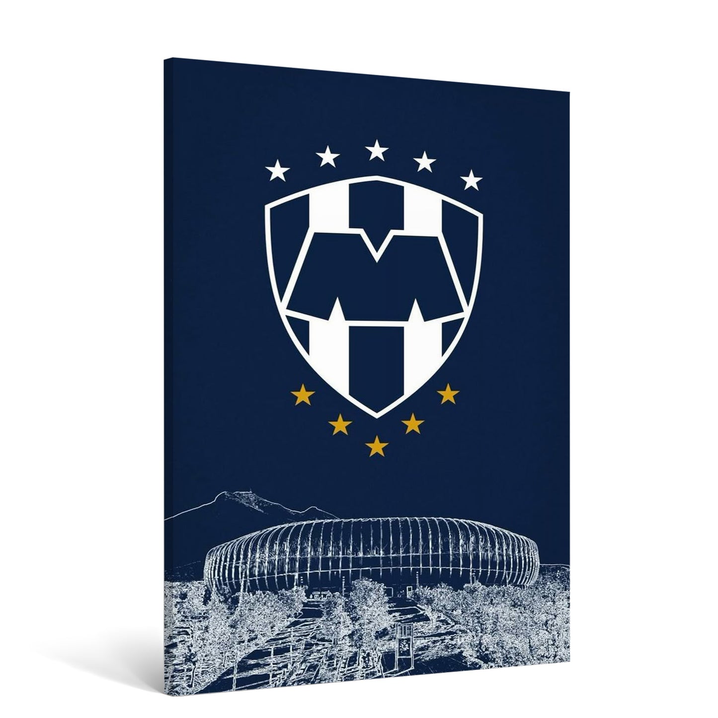 Cuadro Monterrey Rayados 3