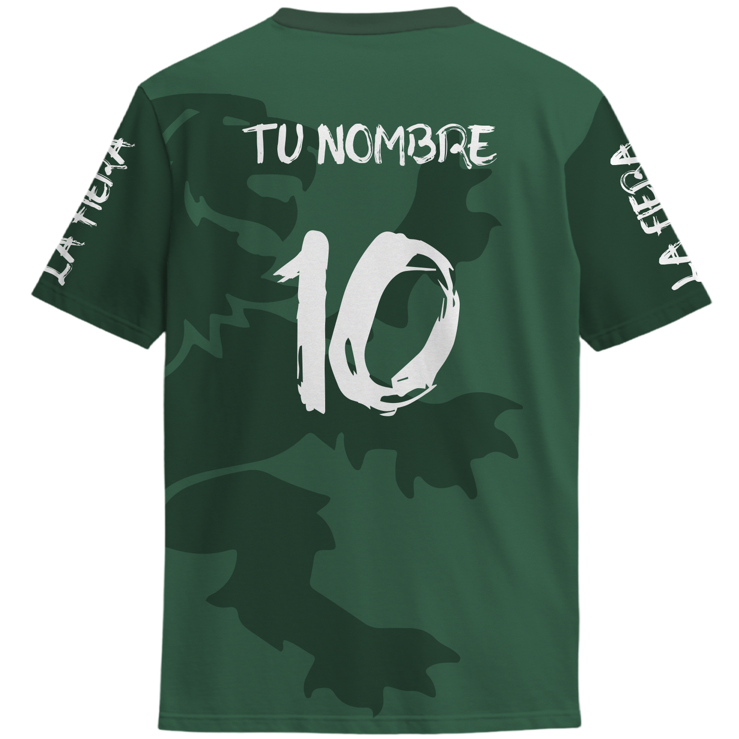 Playera Leon fiera Verde