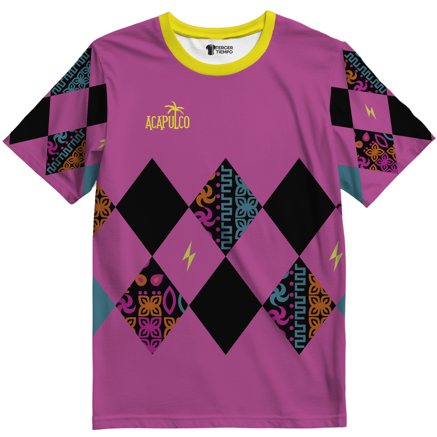 Playera Mexico Campos rosa