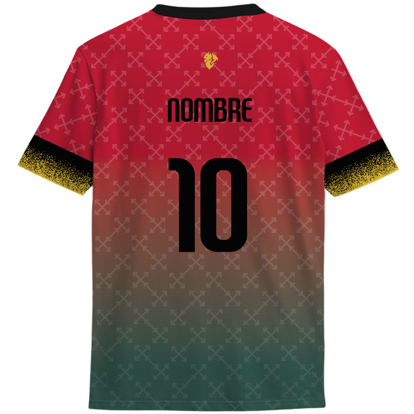 Playera Milan cuarta 25 Roja