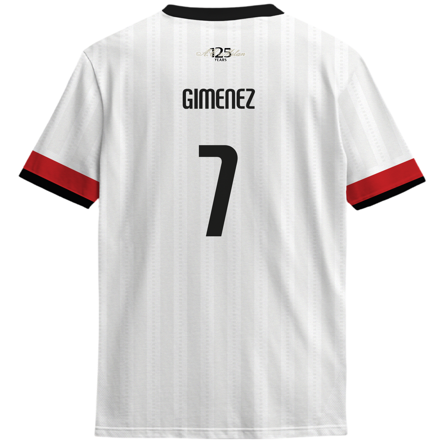 Playera Milan Visitante 25 Blanca