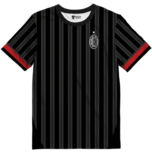 Playera Milan Visitante 25 Negra