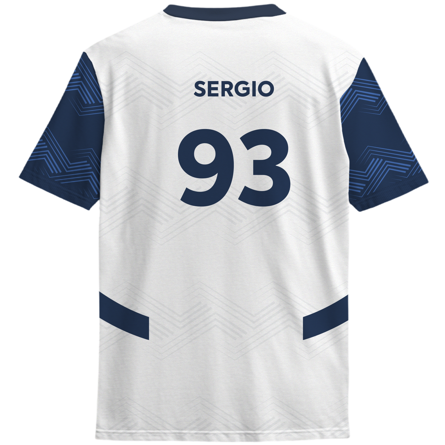 Playera Monterrey Visitante 25 Blanca