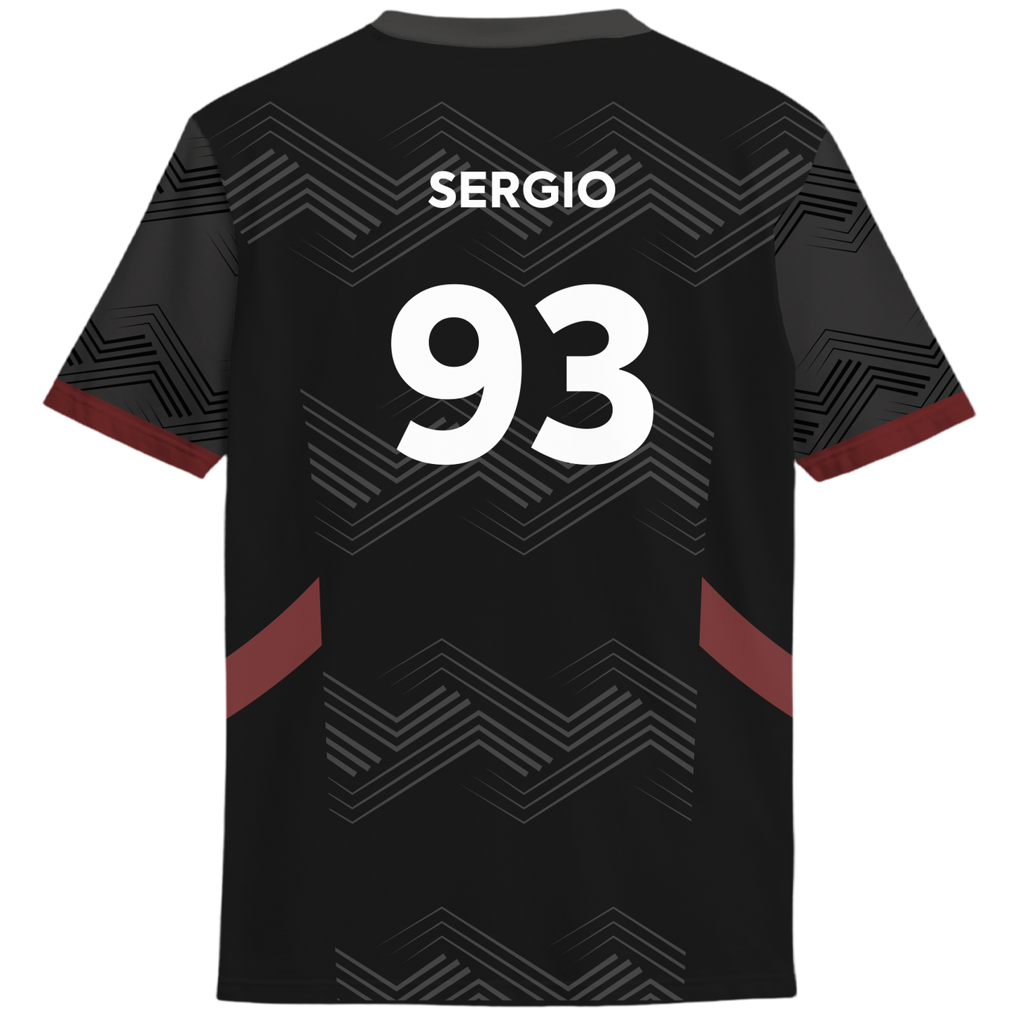 Playera Monterrey Visitante 25 Negra
