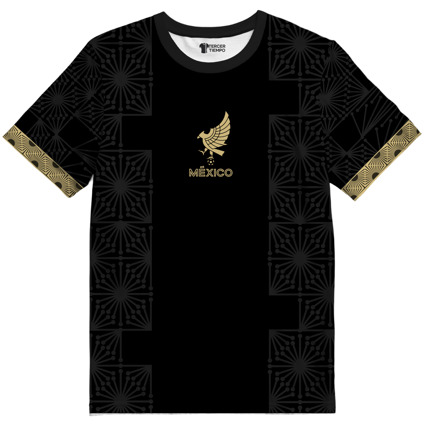 Playera Mexico Negra 25