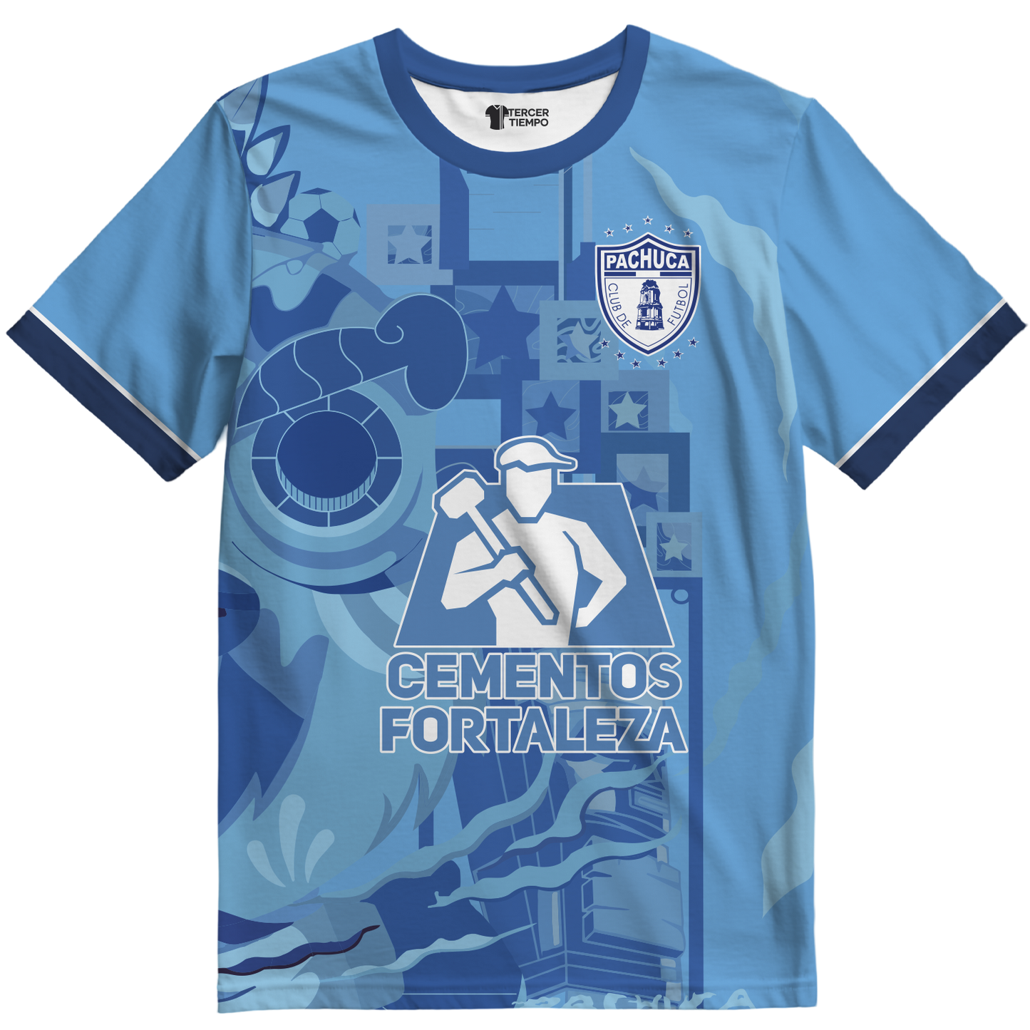 Playera Pachuca Visitante 25