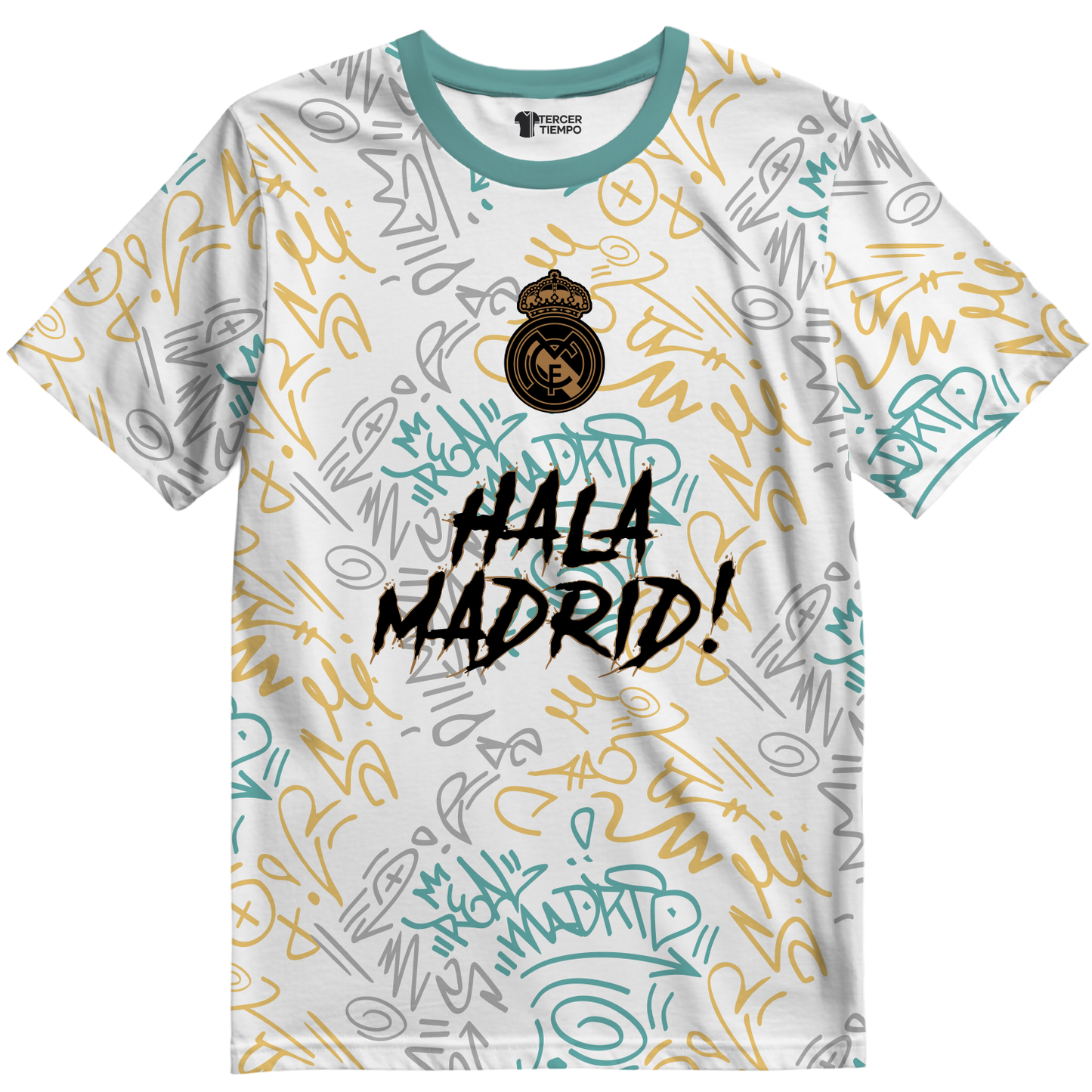 Playera Real Madrid Prematch 22 Blanca
