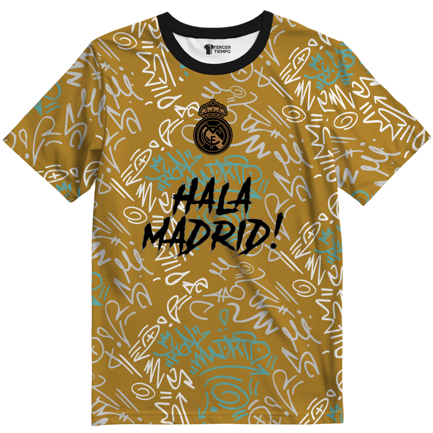 Playera Real Madrid Prematch 22 Naranja