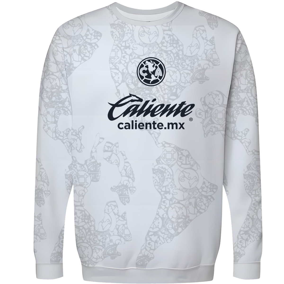 Sueter America Visitante 25 blanca
