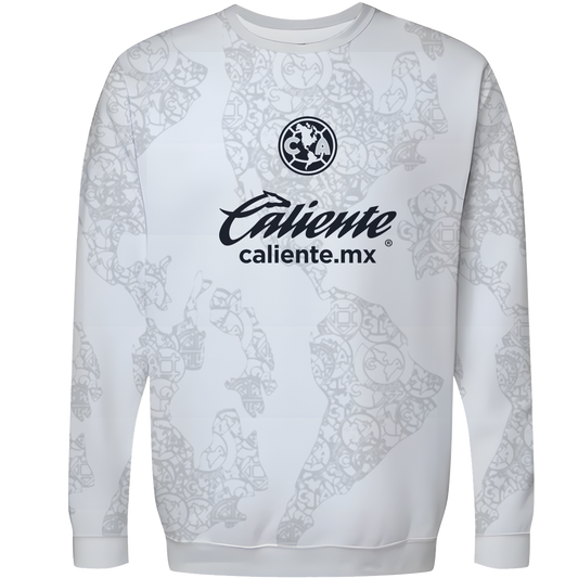 Sueter America Visitante 25 blanca