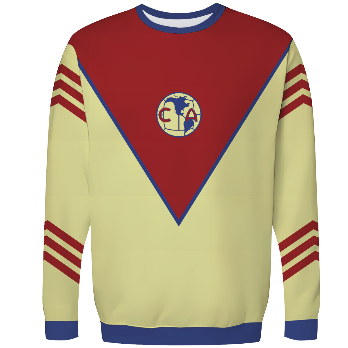 Sueter America 80s rojo