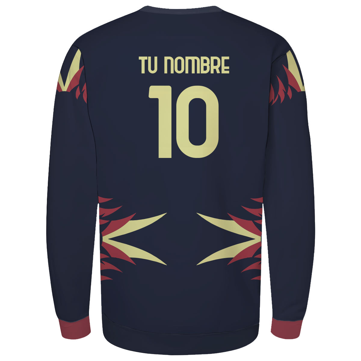 Sueter America Plumas azul