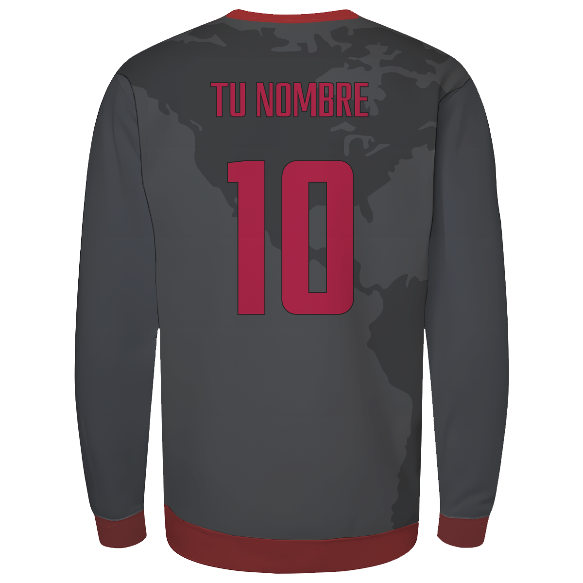 Sueter America escudo gris