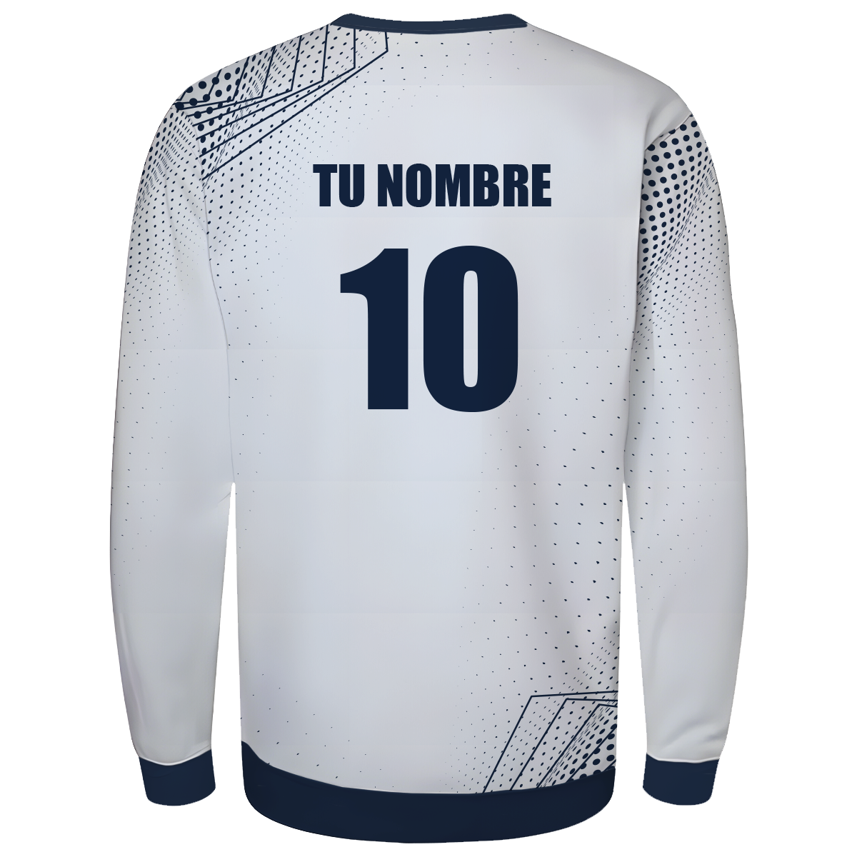 Sueter America tricampeon amor eterno blanco