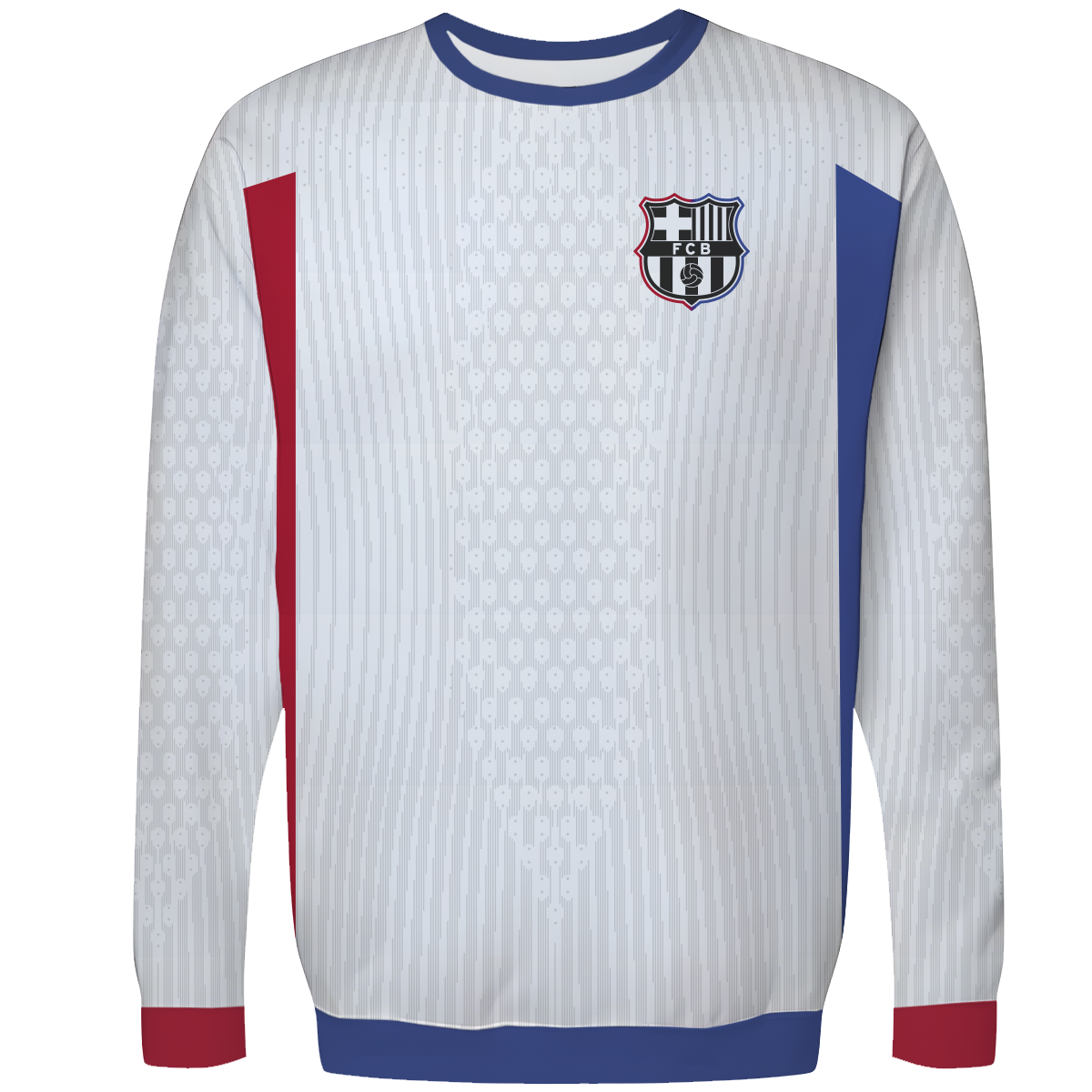 Sueter Barcelona Visitante 25 blanco