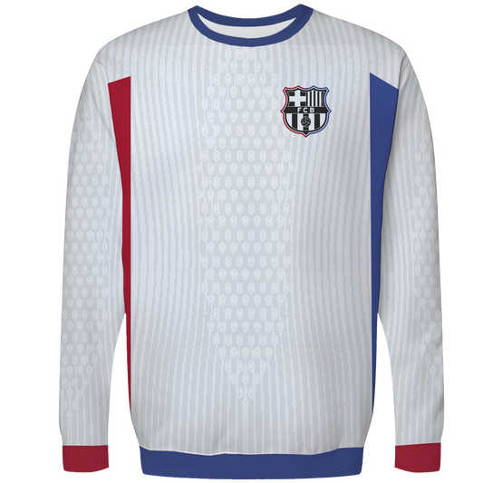 Sueter Barcelona Visitante 25 blanco