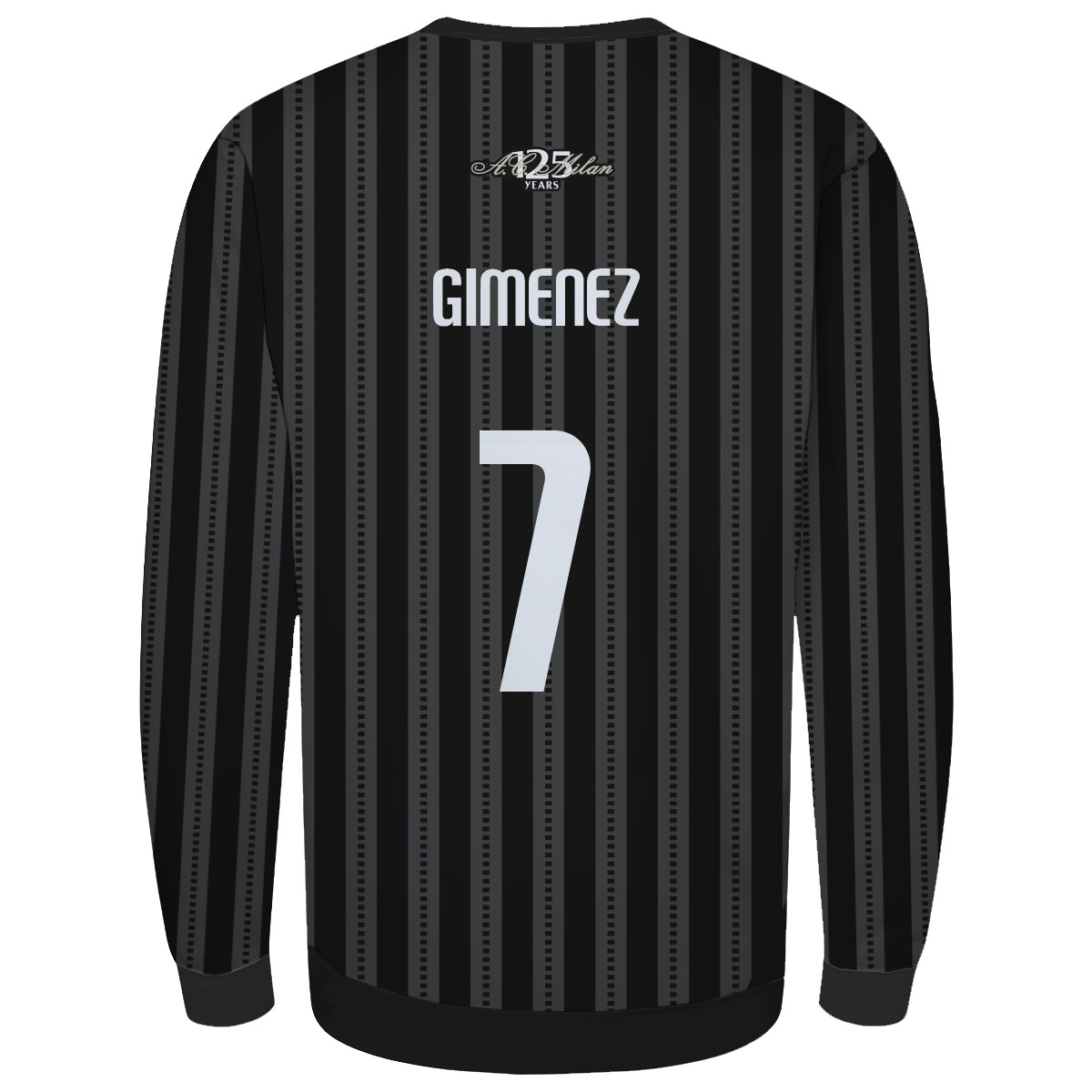 Sueter Milan visitante 25 negro