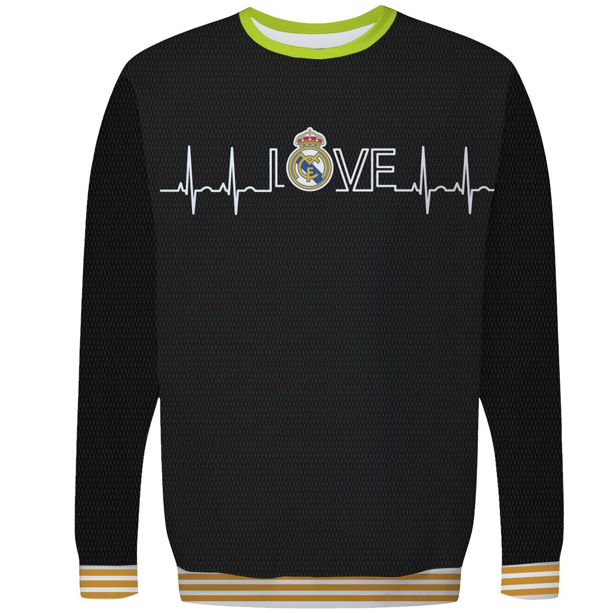 Sueter Real Madrid Love negra