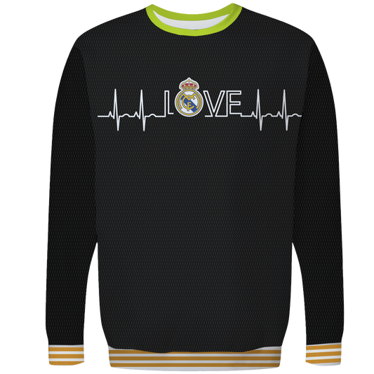 Sueter Real Madrid Love negra