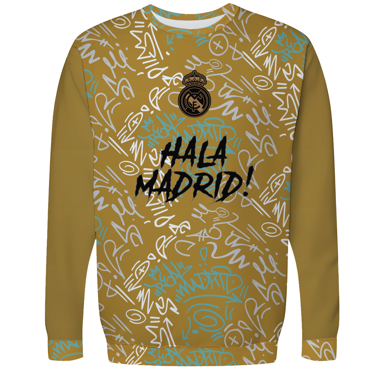 Sueter Real Madrid Prematch 22 naranja