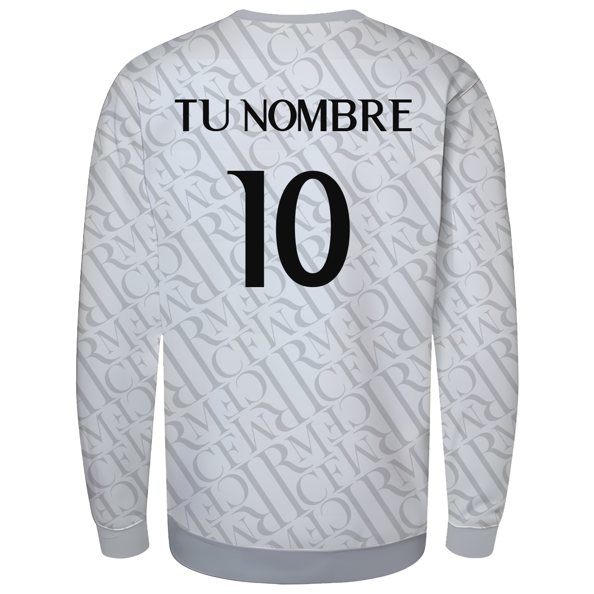 Sueter Real Madrid Tercero 25 blanco