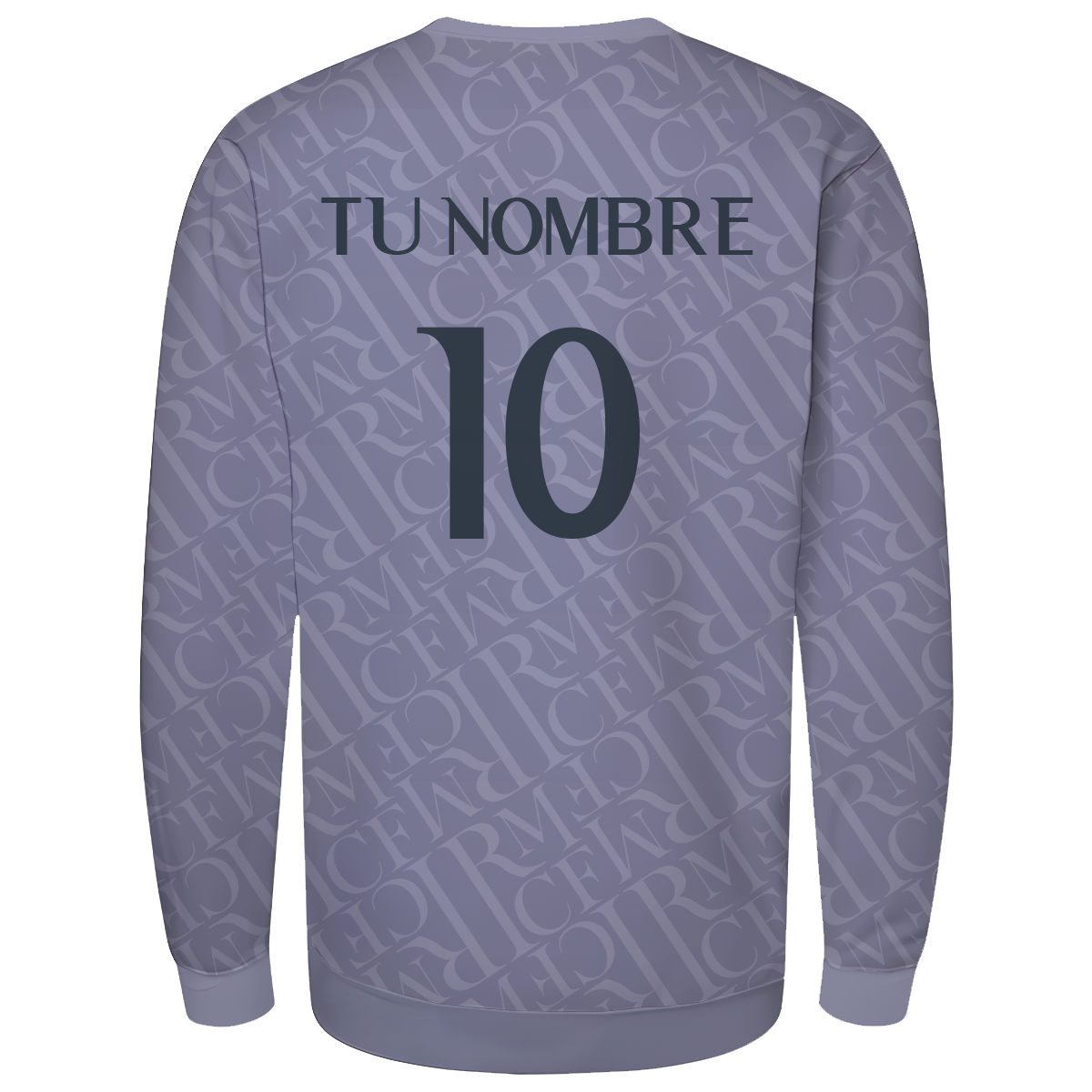 Sueter Real Madrid Tercero 25 morada