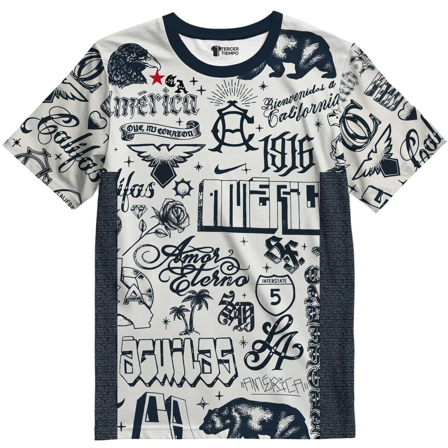 Playera America Angeles