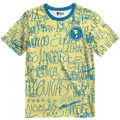 Playera America Los Angeles Grafiti amarilla