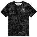 Playera America Los Angeles Grafiti negra