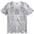 Playera America Símbolos Blanca