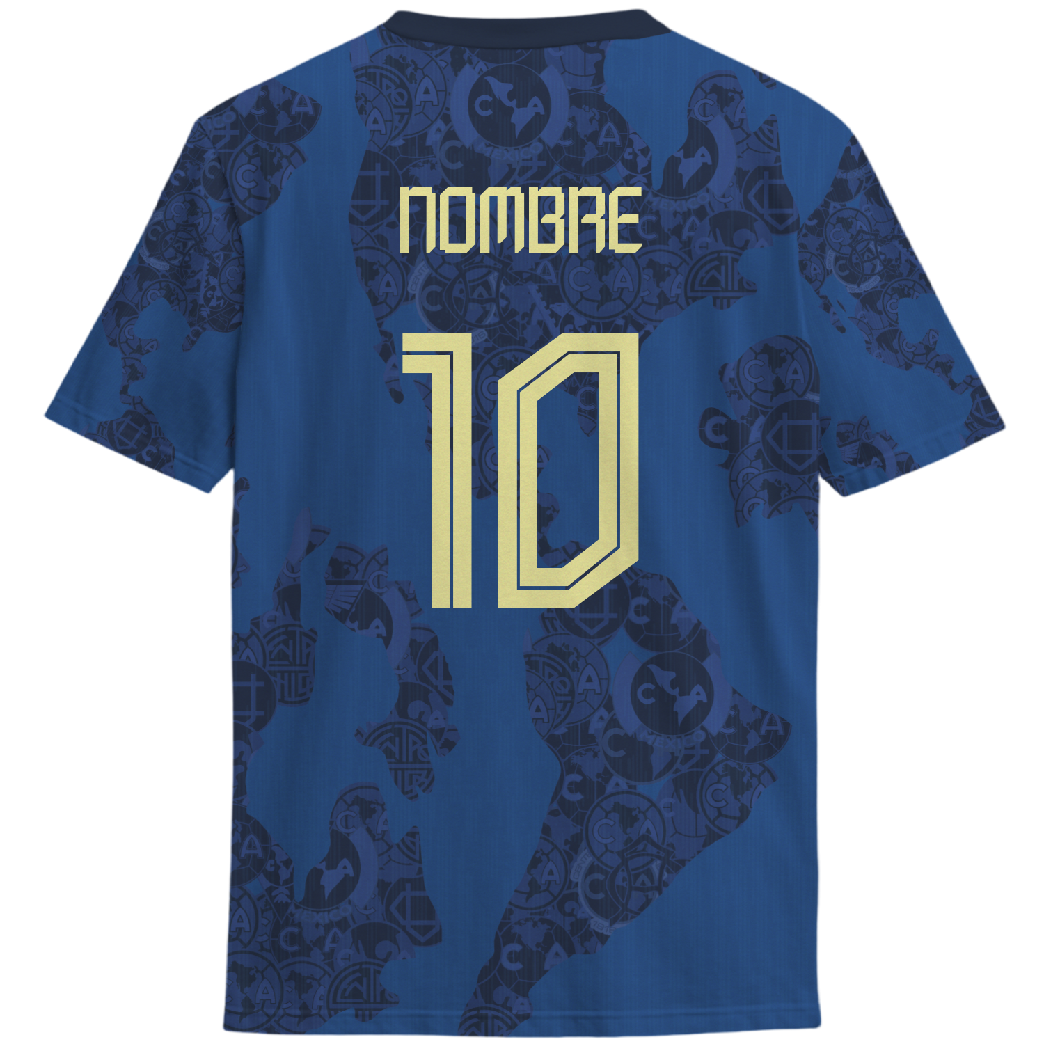 Playera America Visitante 25 azul