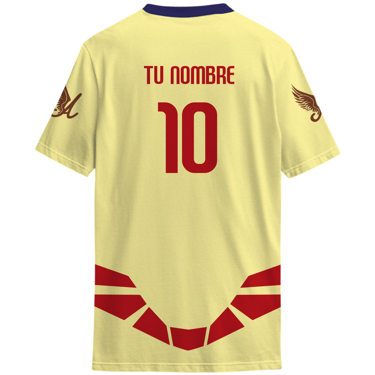 Playera America alas amarilla