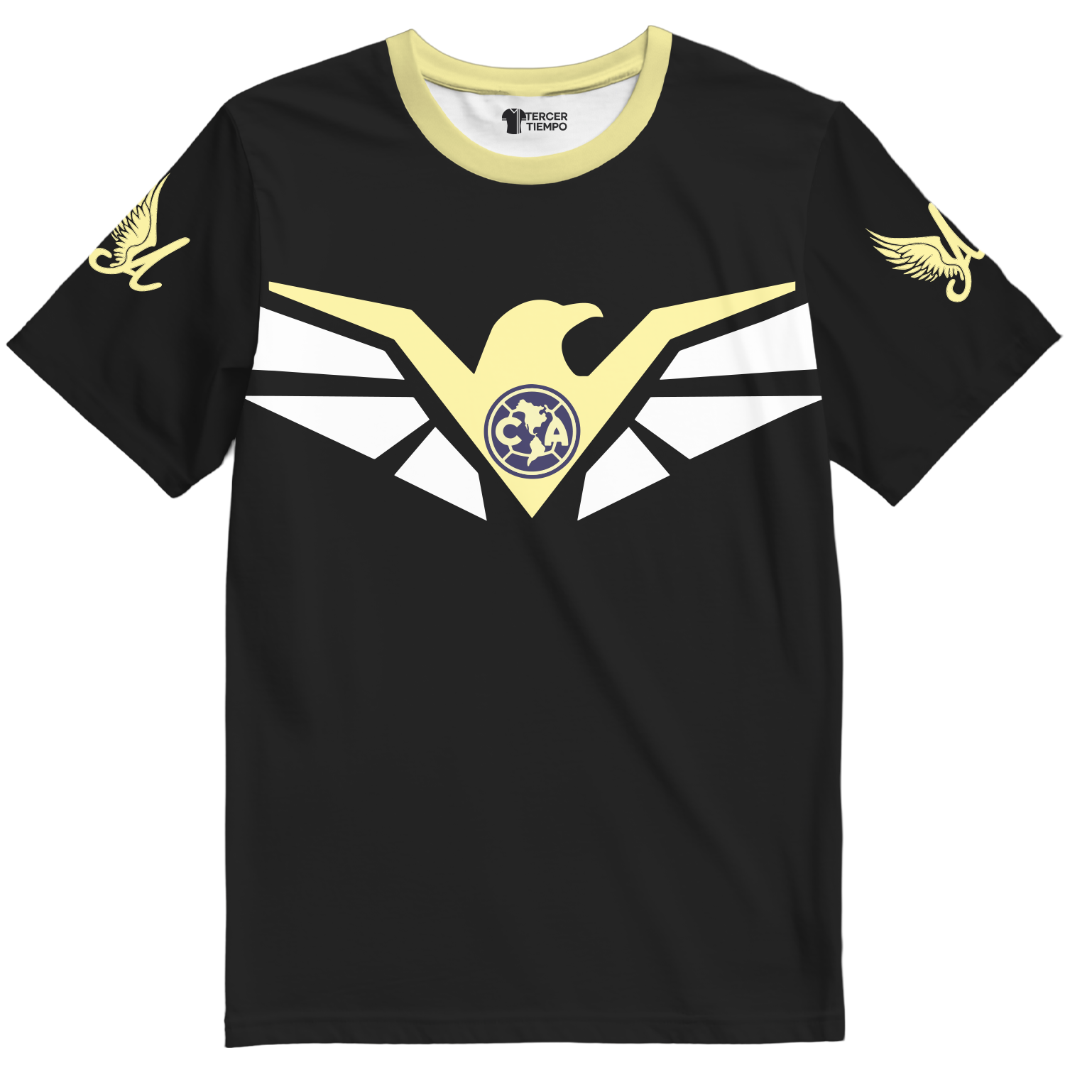 Playera America alas negra