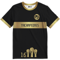 Playera America Campeon Dorada Negra