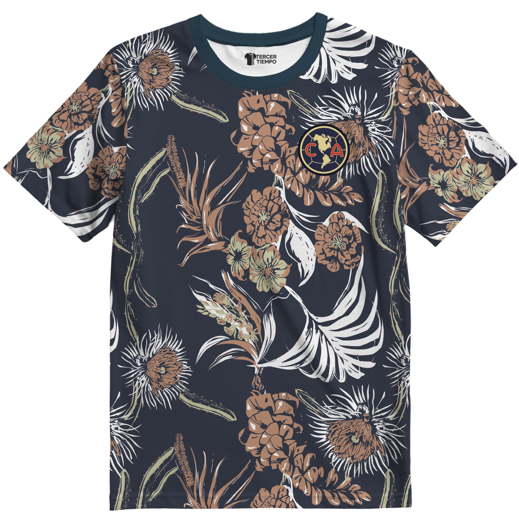 Playera America entrenamiento 22 flores